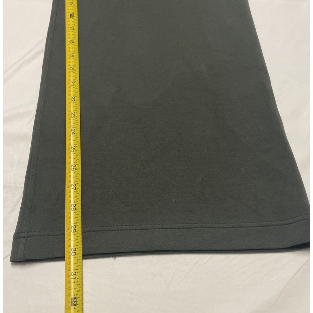 NWT Spanx Air Essential Sleeveless Wide Leg Jumpsuit Dark Palm Green Size S $148 - Picture 12 of 13